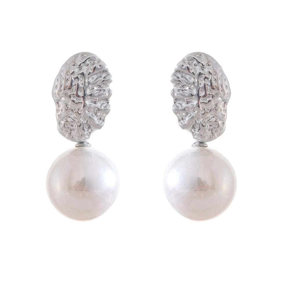 Pearl Essence Drop Earrings