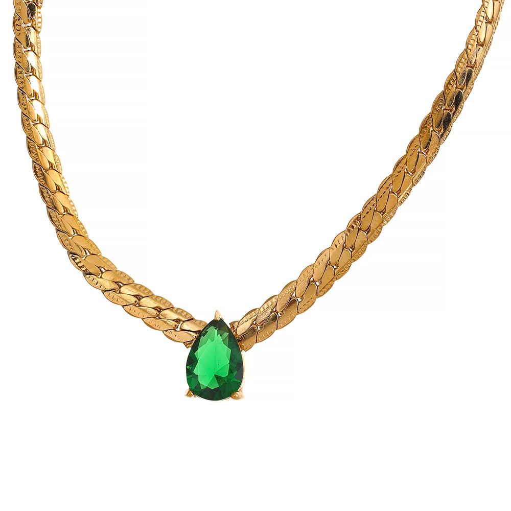 Golden Radiance  Necklace 18k Gold-Plated