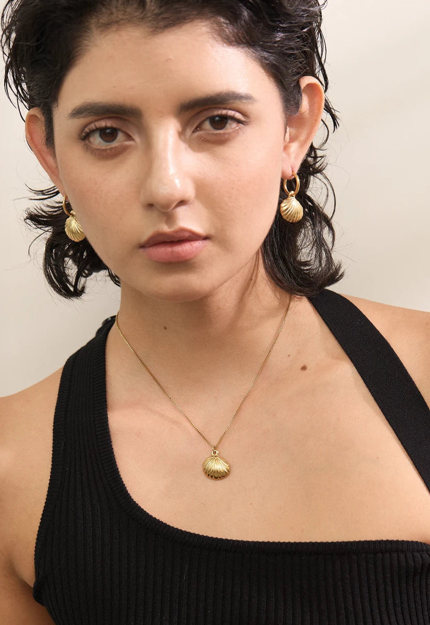 Shell Glow Earrings