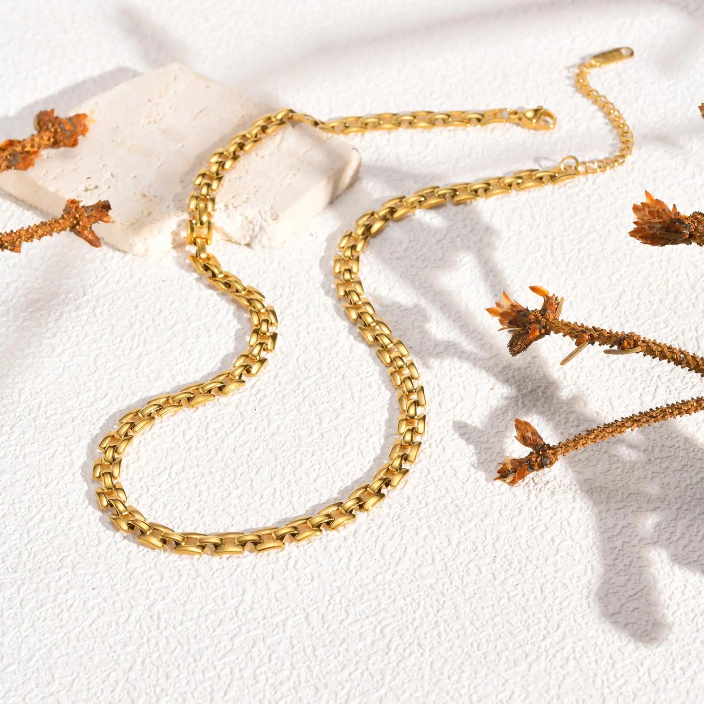 Urban Edge Chain Necklace