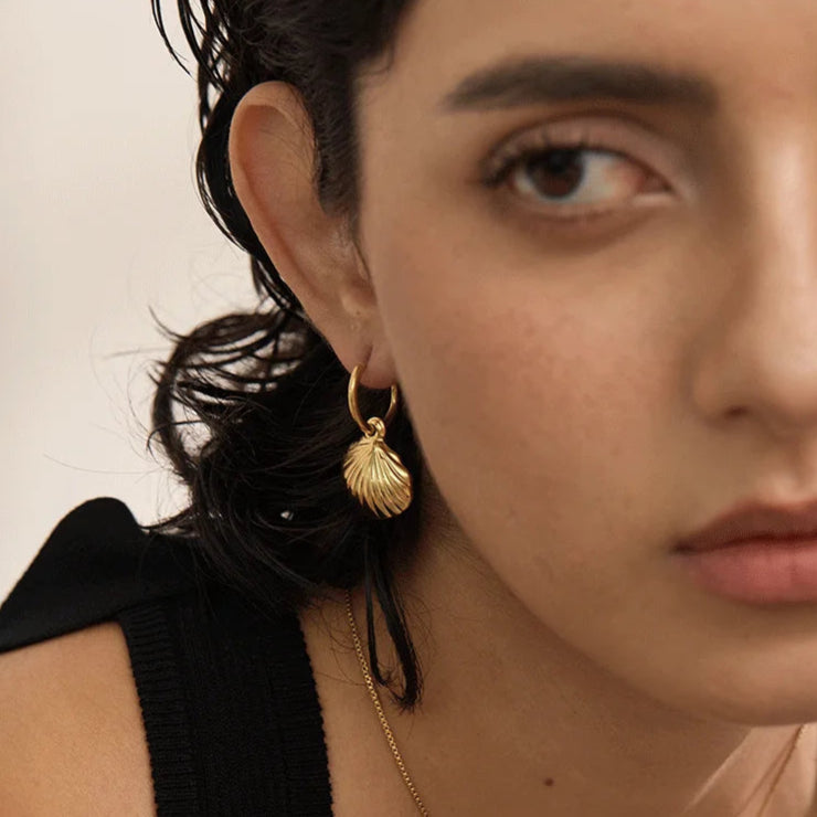Shell Glow Earrings