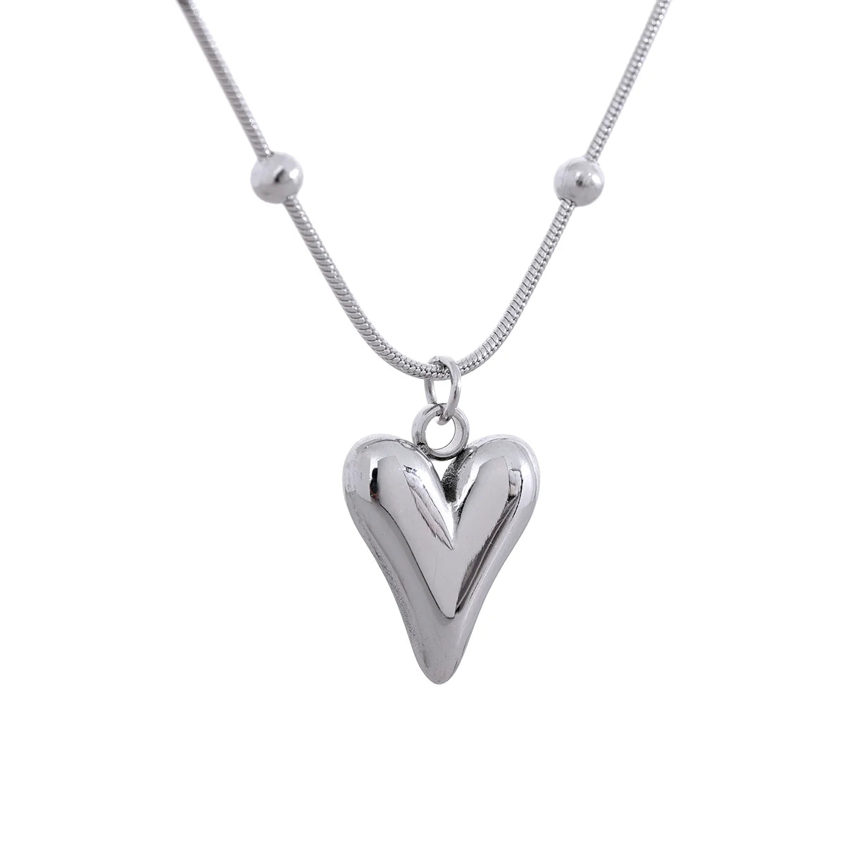 Golden Heart Choker Necklace