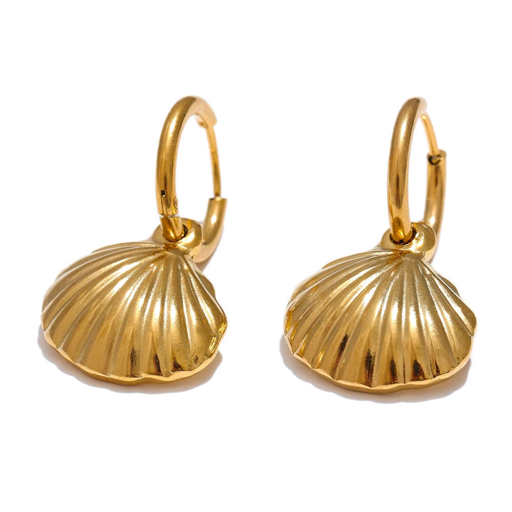Shell Glow Earrings