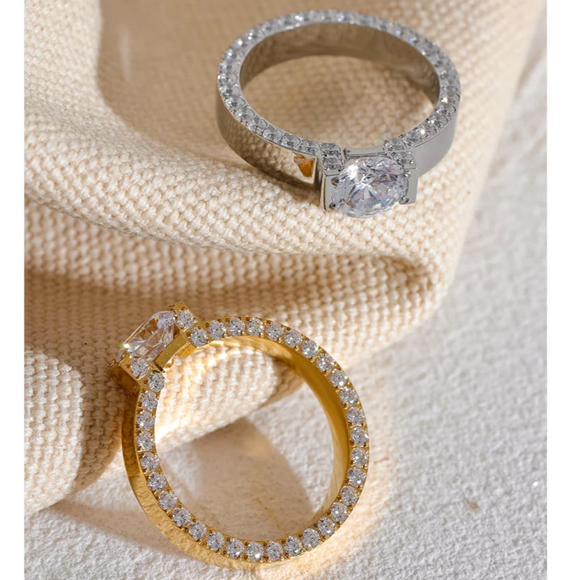 Cubic Zirconia Ring