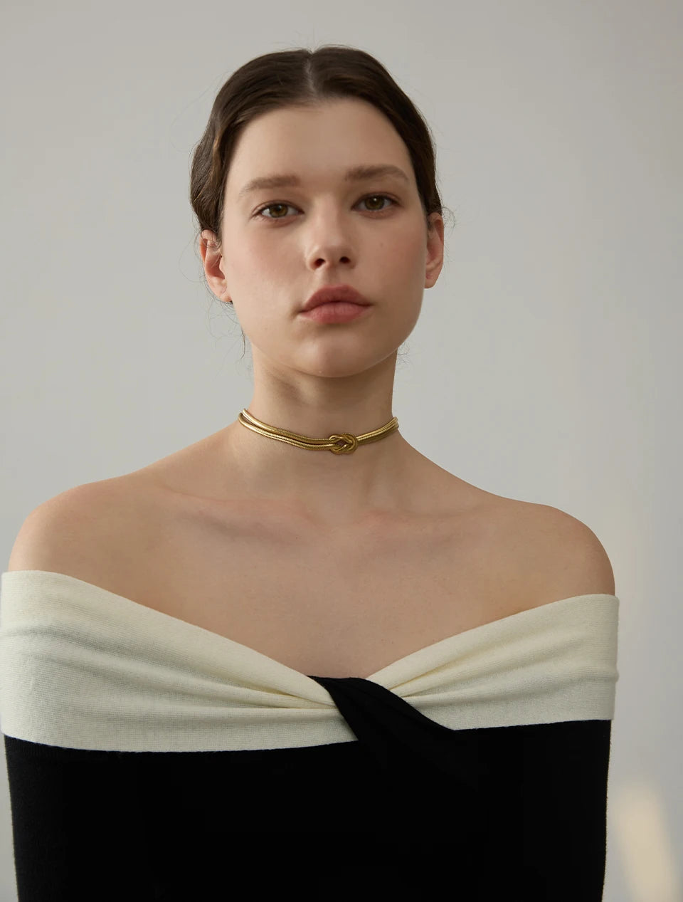 Serpent Knot Necklace
