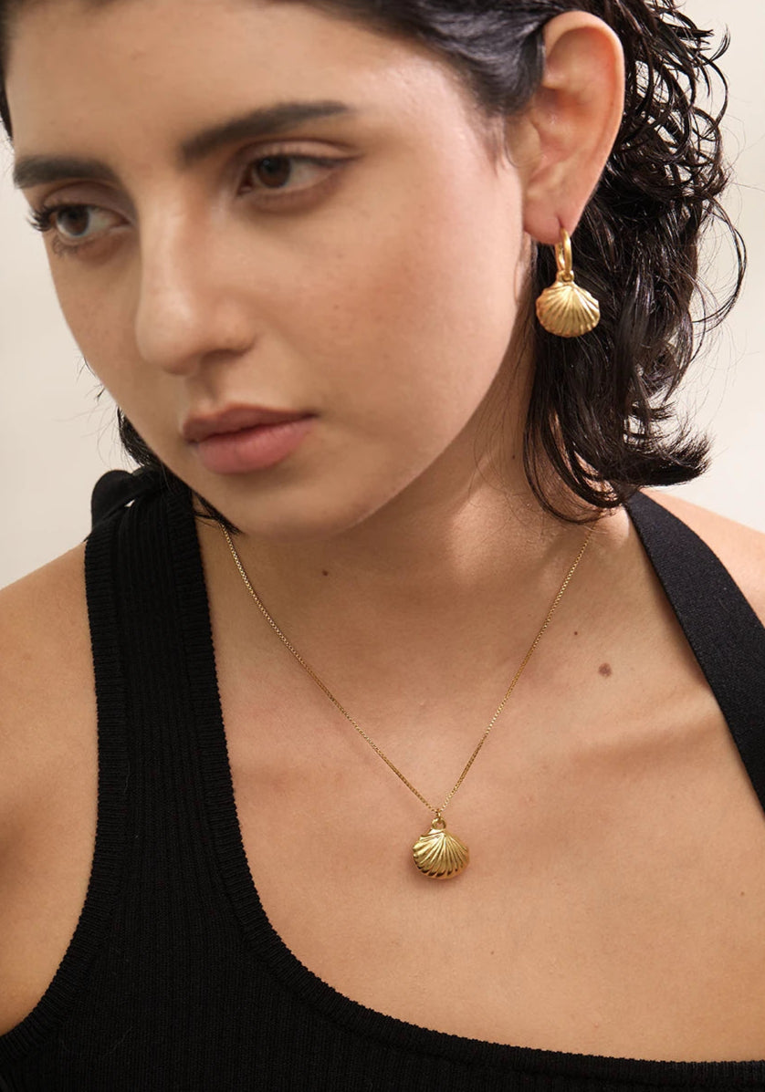 Shell Glow Earrings