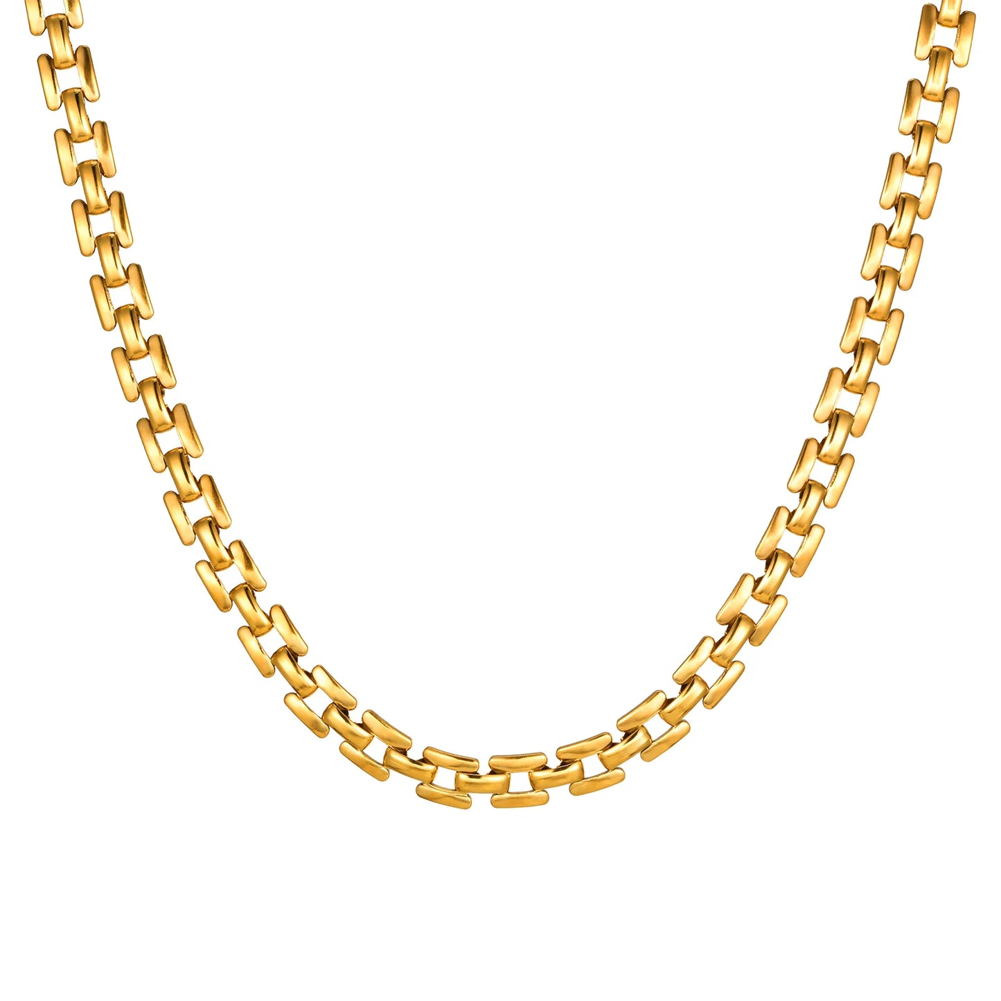 Urban Edge Chain Necklace
