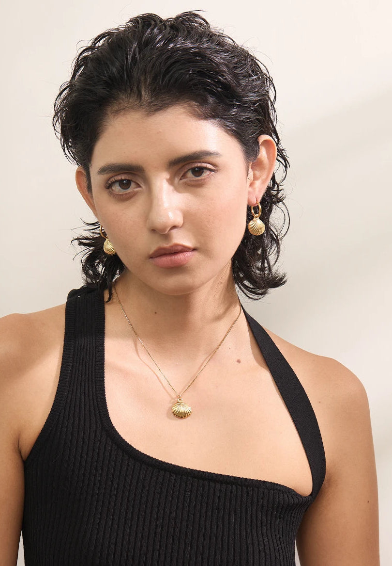 Shell Glow Earrings