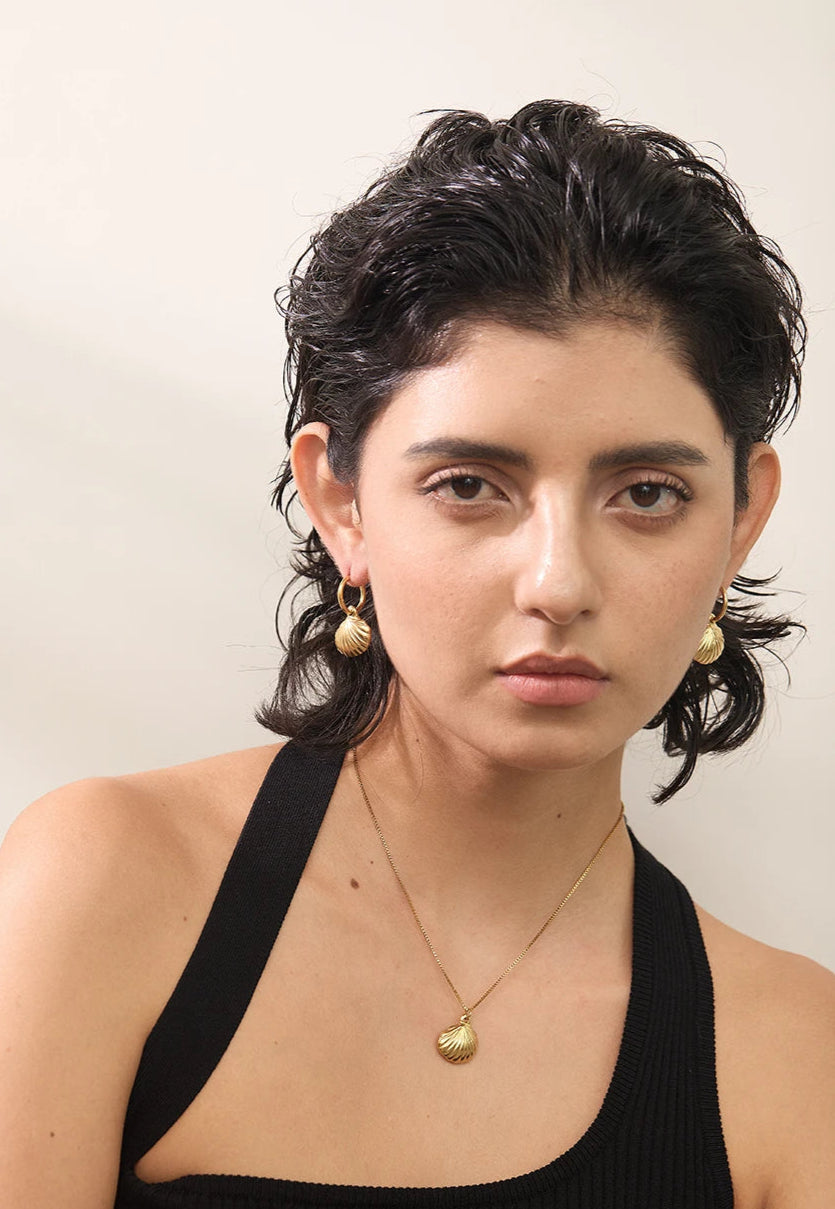 Shell Glow Earrings